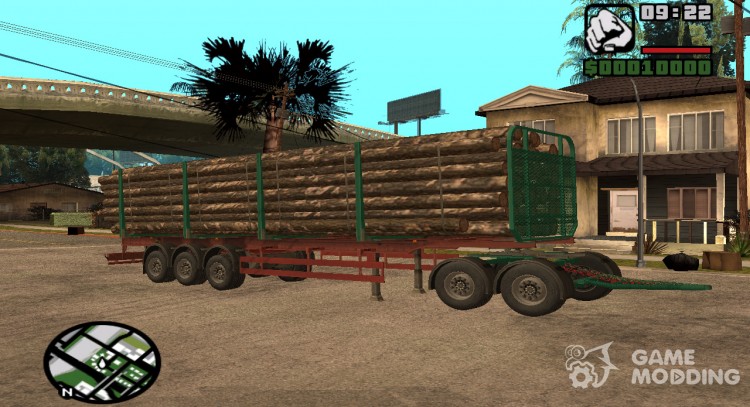 Iveco EuroTech Forest Trailer для GTA San Andreas
