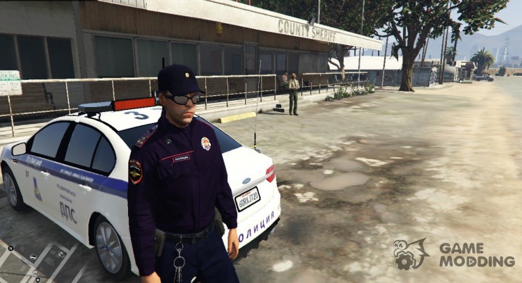 Russian City Police Lieutenant older PPP for GTA 5