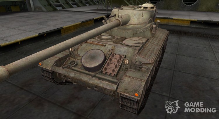 A deserted French skin for AMX 13 90 for World Of Tanks