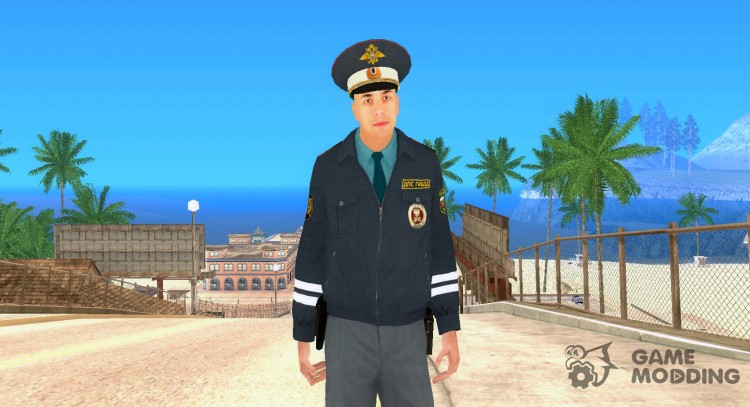 El comandante de la polica de trfico para GTA San Andreas