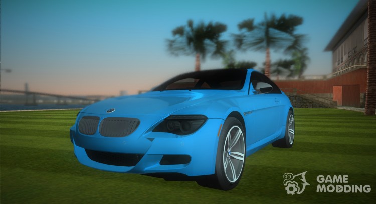El BMW M6 para GTA Vice City