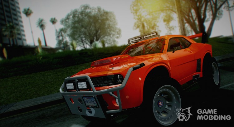 Dodge Challenger SRT8 392 2012 Raid version para GTA San Andreas