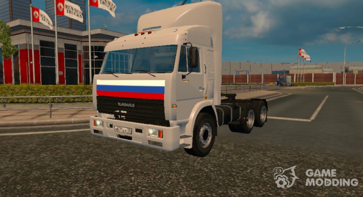KAMAZ 54115 from Truckers for Euro Truck Simulator 2