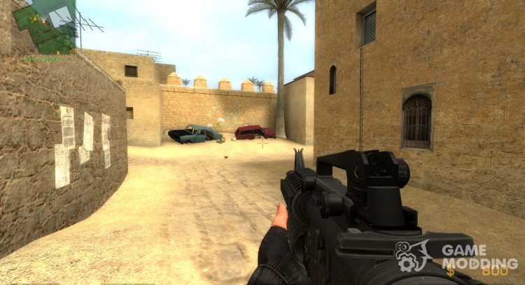 Arby's AR-15 on Rev's M4 Anims for Counter-Strike Source