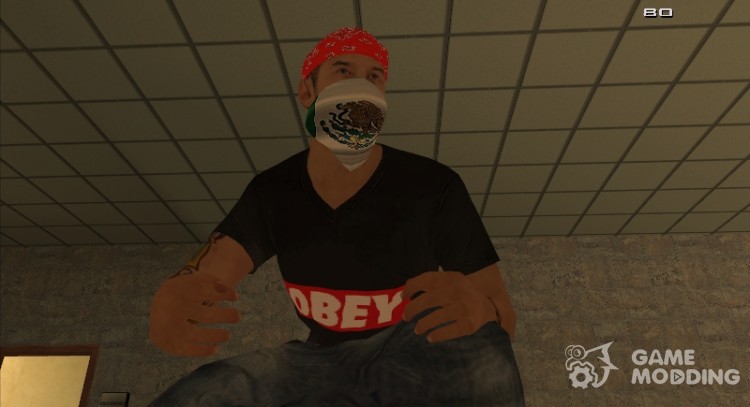 Террорист HD Retexture для GTA San Andreas