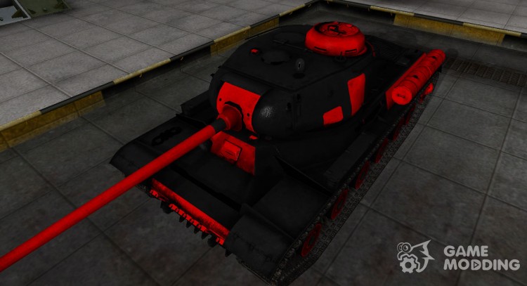 Negro y rojo de la zona de ruptura de la p.i. para World Of Tanks