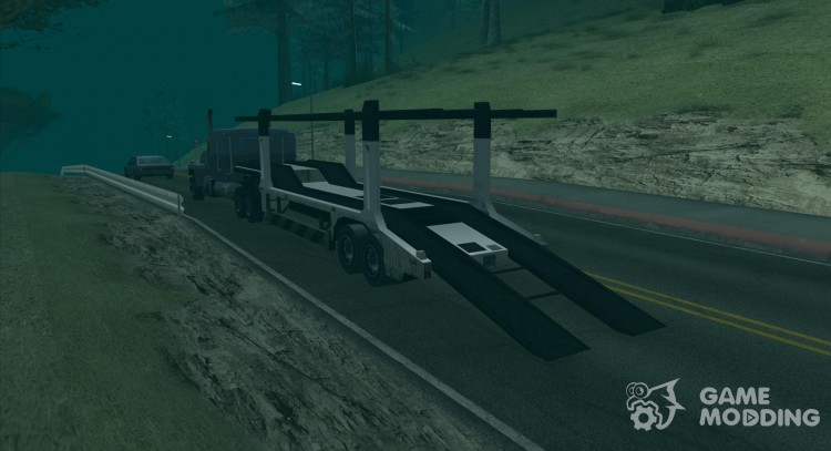 Auto transporter trailer for GTA San Andreas