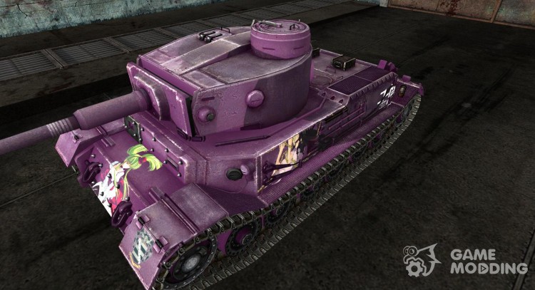 Skin for Tiger (p) for World Of Tanks