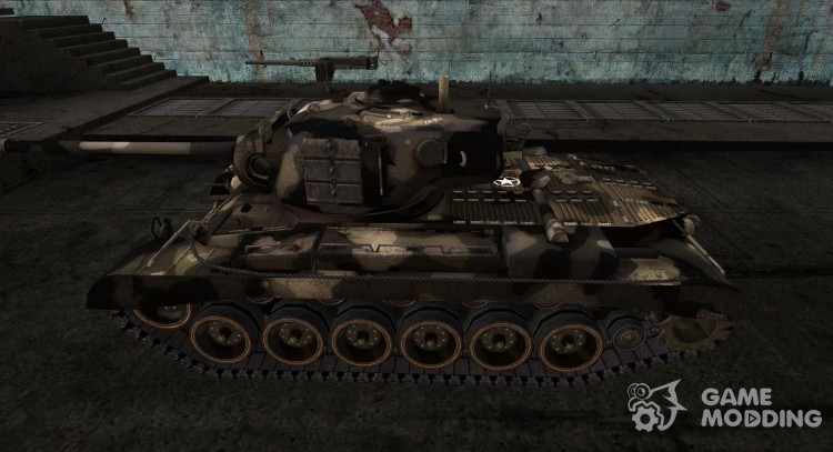 Tela de esmeril para M46 Patton # 9 para World Of Tanks