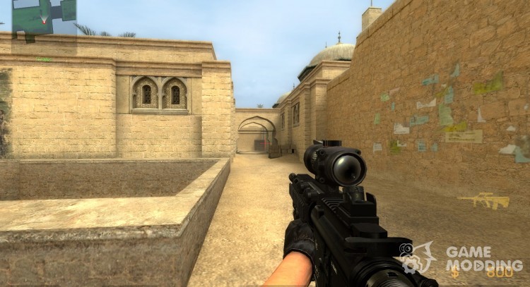SpecOps HK416 táctica con zoom óptico para Counter-Strike Source