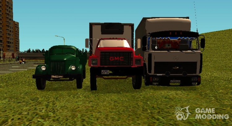 Pak de camiones para GTA San Andreas