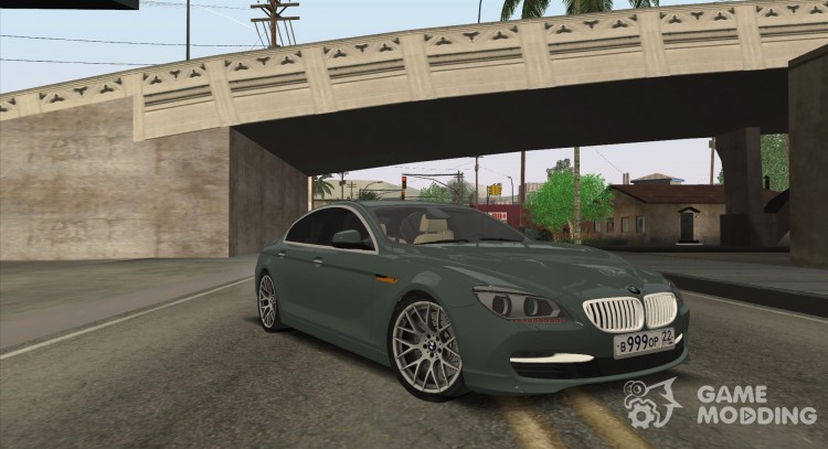 BMW 6series Gran Coupe 2014 for GTA San Andreas