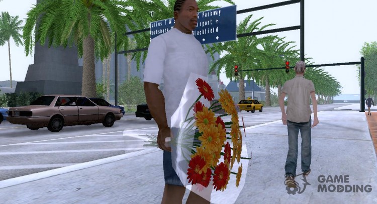 Bouquet of flowers for GTA San Andreas
