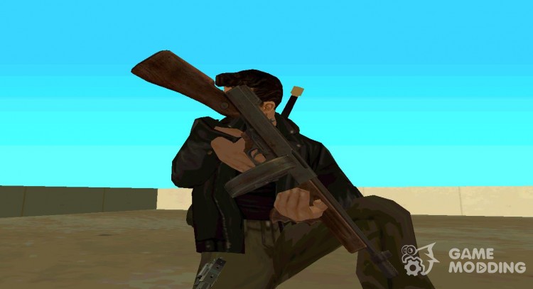 Пак оружий Мафий для GTA San Andreas