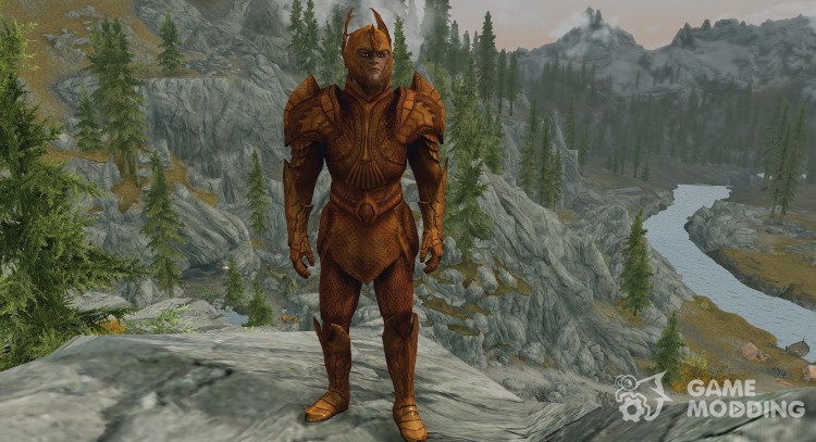 Ancient Dragon Knight Armor for TES V: Skyrim