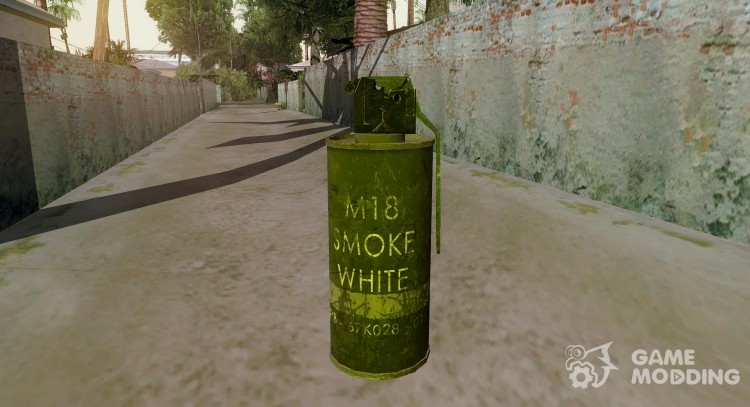 Дымовая граната из COD Ghosts для GTA San Andreas