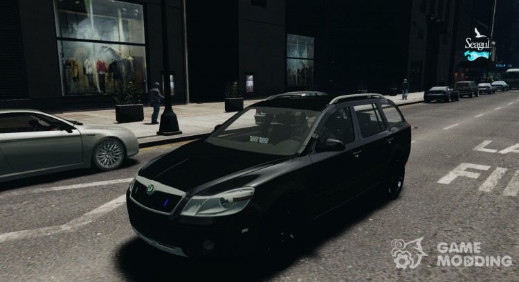 Skoda Octavia Scout Unmarked для GTA 4