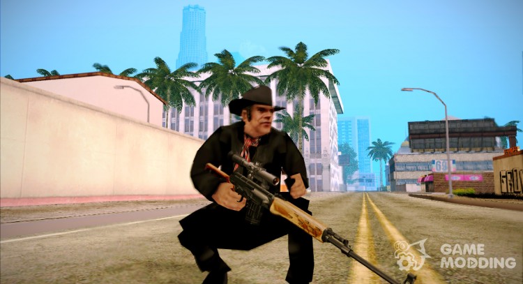 Снайперская Винтовка Драгунова для GTA San Andreas
