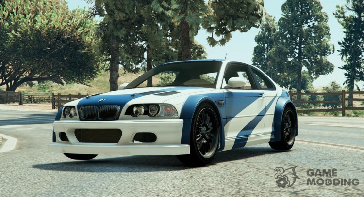 BMW M3 GTR E46 Most Wanted 1.3 for GTA 5