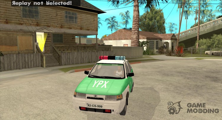 LADA 2112 YPX Police for GTA San Andreas