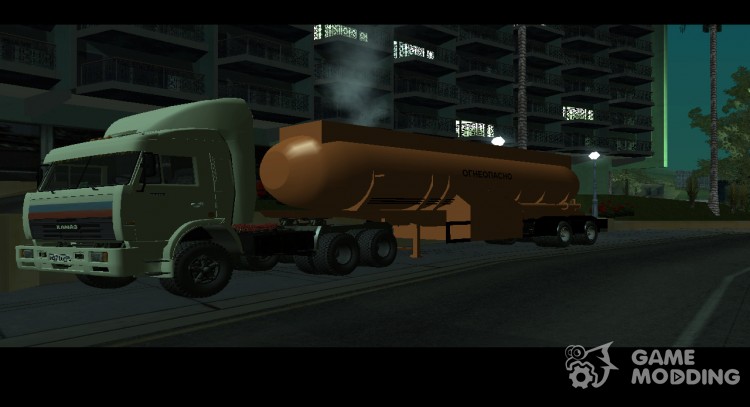 Camioneros. La trama de la serie para GTA San Andreas
