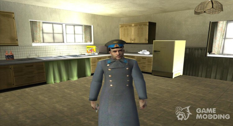 El general coronel de la fuerza aérea Soviética para GTA San Andreas