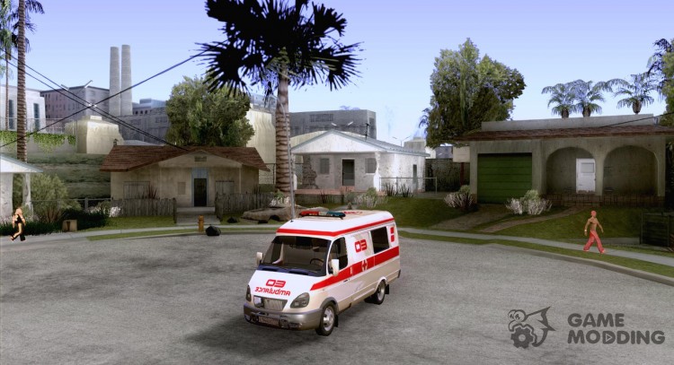 Ambulancia de gacela para GTA San Andreas