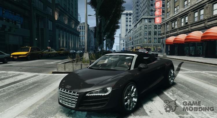 Audi R8 Spyder v10 для GTA 4