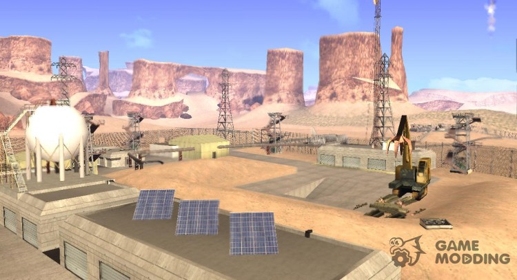 Новая военная база для GTA San Andreas