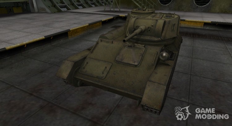 La piel para el T-80 en расскраске 4БО para World Of Tanks
