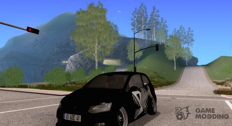 Volkswagen Polo GTI Black Devil для GTA San Andreas