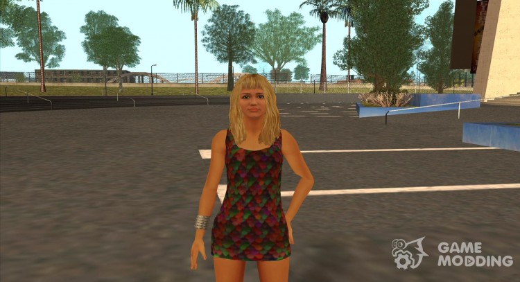 Hannah Montana для GTA San Andreas