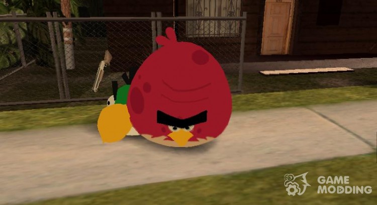 Жирная птица из Angry Birds для GTA San Andreas