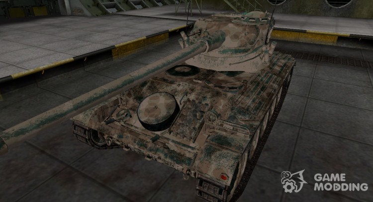 Francés skin para el AMX 13 90 para World Of Tanks