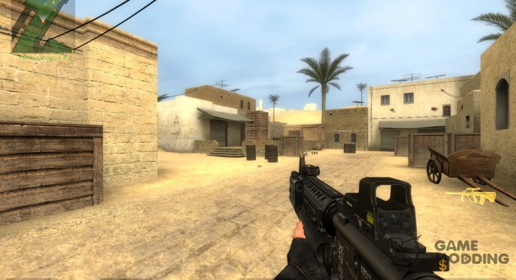 Tactical M16A4 For AUG for Counter-Strike Source