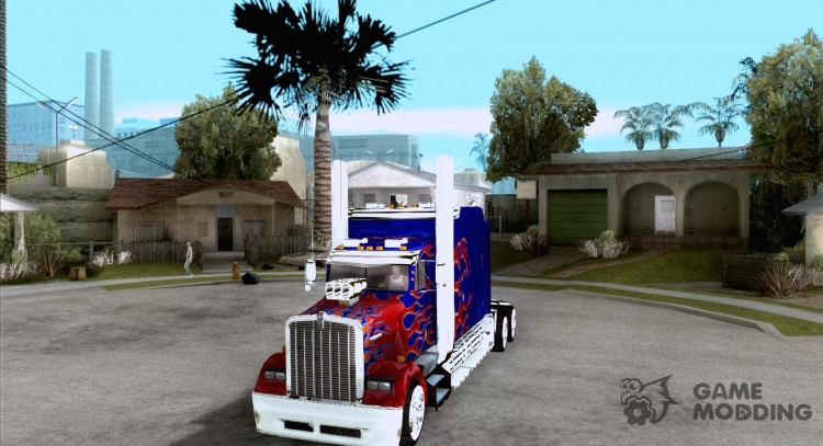Camión de Optimus Prime para GTA San Andreas