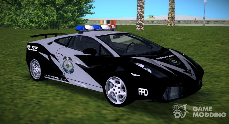 Lamborghini Gallardo - XiON Patrol для GTA Vice City