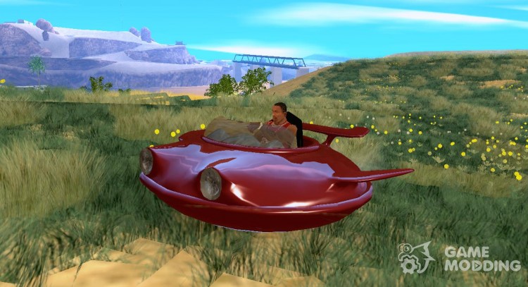 Flying platillo Peepser para GTA San Andreas