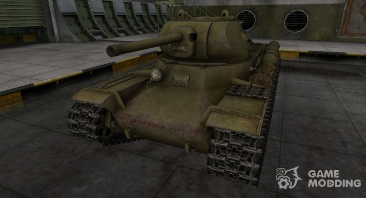 La piel para el KV-13 en расскраске 4БО para World Of Tanks