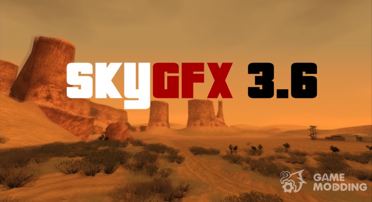 SkyGFX 3.6 for GTA San Andreas