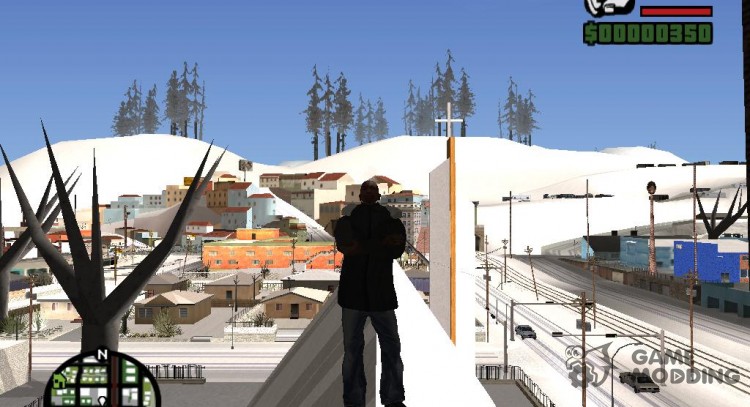 Панель анимаций для CJ для GTA San Andreas