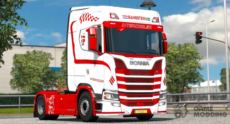 Gangster para Scania S580 para Euro Truck Simulator 2