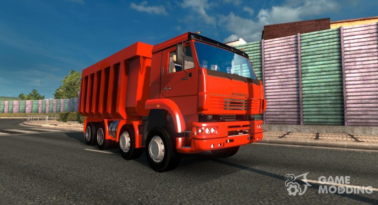 Kamaz Monstruo De 8×8 V1.0 para Euro Truck Simulator 2