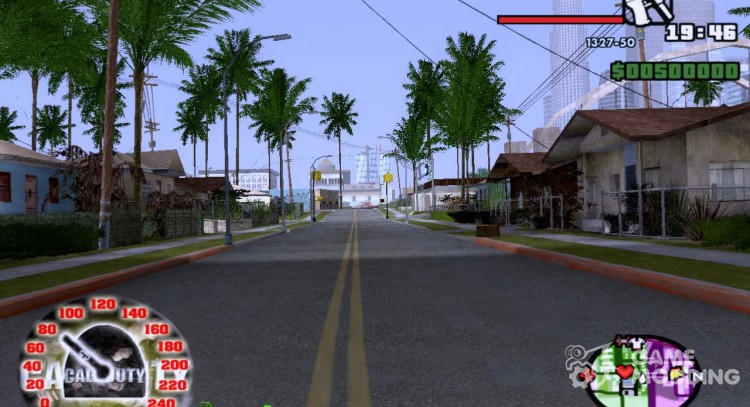 Spedometr NEW RT для GTA San Andreas