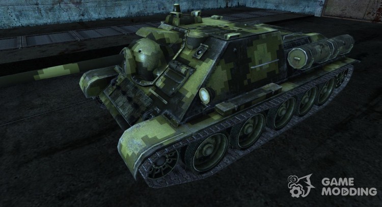 Skin for Su-85 for World Of Tanks