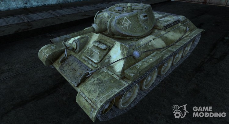 Skin for t-34 for World Of Tanks