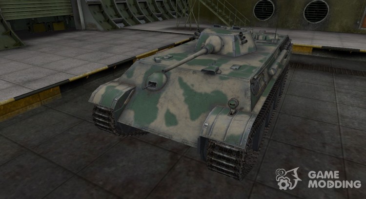 Скин для немецкого танка Aufklarerpanzer Panther для World Of Tanks