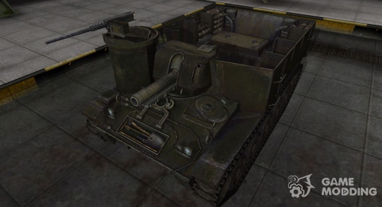 Emery cloth for American tank M37 for World Of Tanks