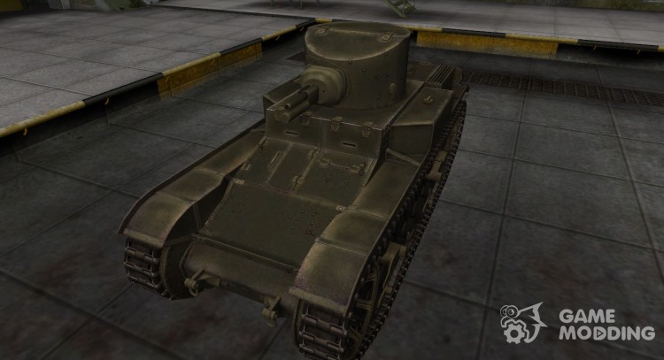 La piel de américa del tanque T1E6 para World Of Tanks