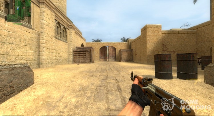 Dirty AK-47 for Counter-Strike Source